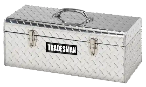 Tradesman Aluminum Handheld Tool Box (24in.) - Brite