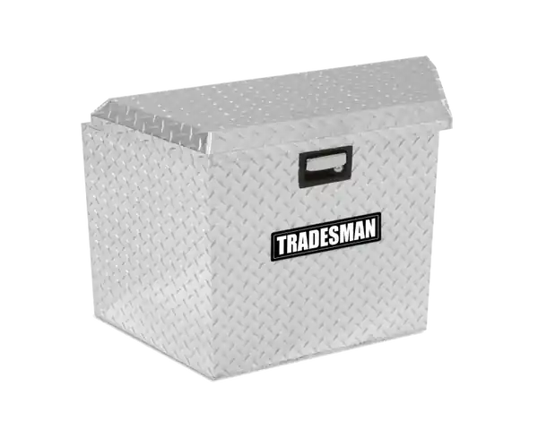 Tradesman Aluminum Trailer Tongue Storage Box (21in.) - Brite