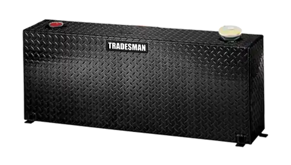 Tradesman Steel Rectangular Liquid Storage Tank (Full Size) - Black