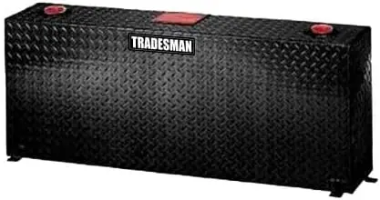 Tradesman Aluminum Vertical Liquid Storage Tank (50 Gallon Capacity) - Black