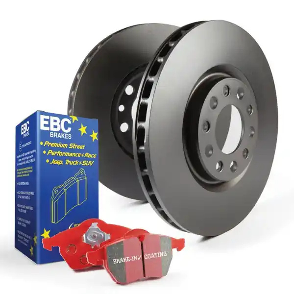 EBC S12 Kits Redstuff Pads and RK Rotors Rears