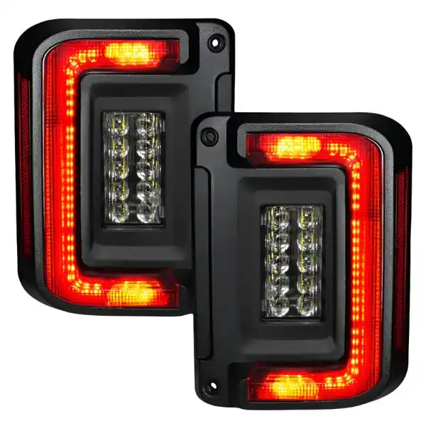 Oracle 07-17 Jeep Wrangler JK Flush Mount LED Tail Lights - Tinted