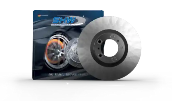 SHW 19-22 Porsche Macan 2.0L V6 Front Right Smooth Monobloc Brake Rotor (95B615302AB)