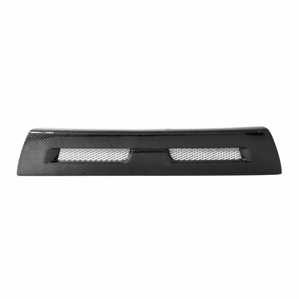 Seibon 08-12 Mitsubishi Lancer Evo X Shaved Emblem Carbon Fiber Front Grill does not fit MR model