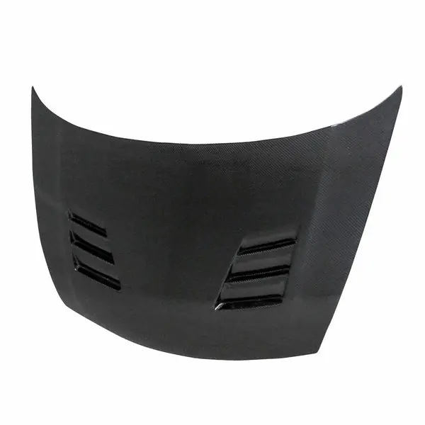 Seibon 06-10 Honda Civic 4 Door JDM / Acura CSX (FD1/2/3/5) TS-Style Carbon Fiber Hood