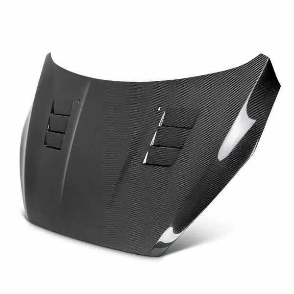 Seibon 15-16 Ford Focus TS-Style Gloss Finish Carbon Fiber Hood