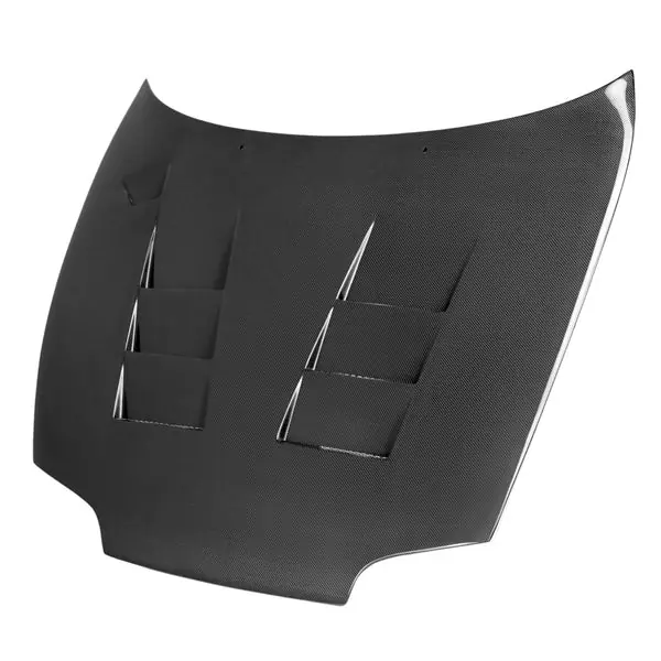 Seibon 93-98 Toyota Supra (JZA80L) TS Style Carbon Fiber Hood