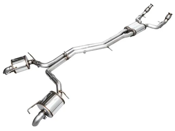 AWE Audi 2019-2023 C8 A6/A7 3.0T Touring Edition Cat-back Exhaust- Turn Downs
