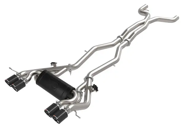 aFe MACHForce XP Exhausts Cat-Back 2019+ BMW M2 Competition L6-3.0L w/Carbon Tips