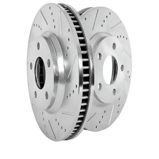 Power Stop 20-21 Chevrolet Corvette Rear Evolution Drilled & Slotted Rotor - Pair