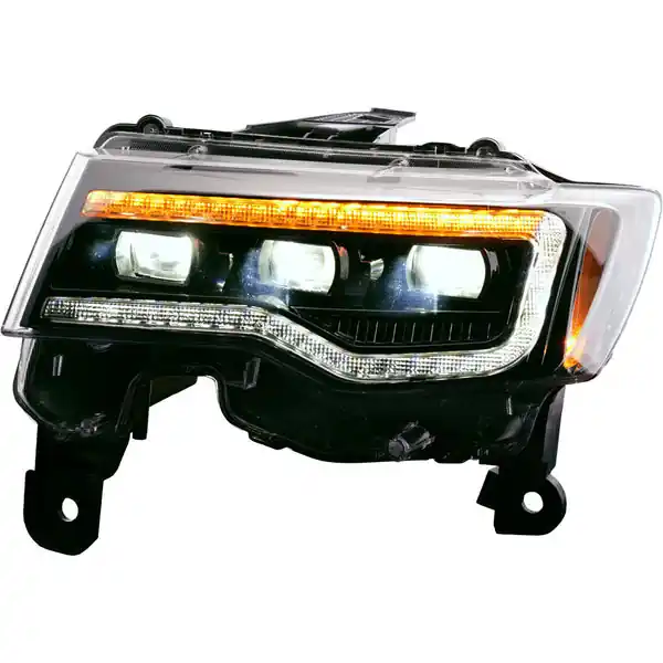 Infinite Series Bi-LED Headlights w/ LED DRL 17-21 Jeep Grand Cherokee