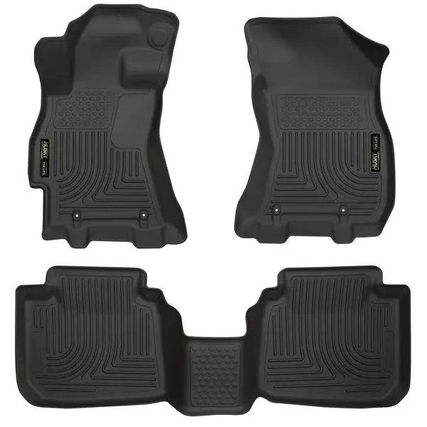 Husky Liners 2015 Subaru Legacy/Outback Weatherbeater Black Front & 2nd Seat Floor Liners