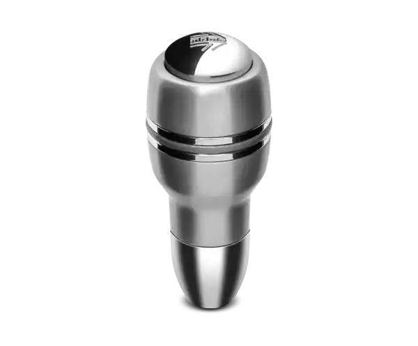Momo Automatico Shift Knob - Aluminum, Chrome Insert