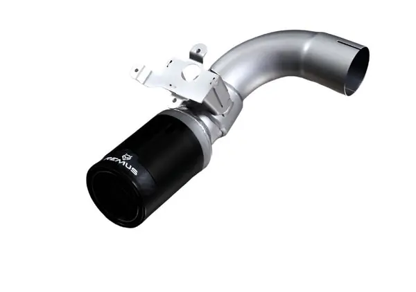 Remus 2014 BMW M235I F22 Coupe 84mm Black Chrome Straight w/Carbon Insert Tail Pipe Set