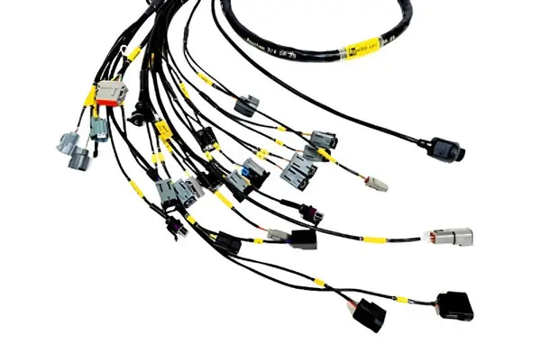Rywire Honda K-Series (w/FuelTech 550 ECU) Eng Harness w/OBD2 Alt/EV14 Inj/AEM IAT/MAP (Adapter Req)