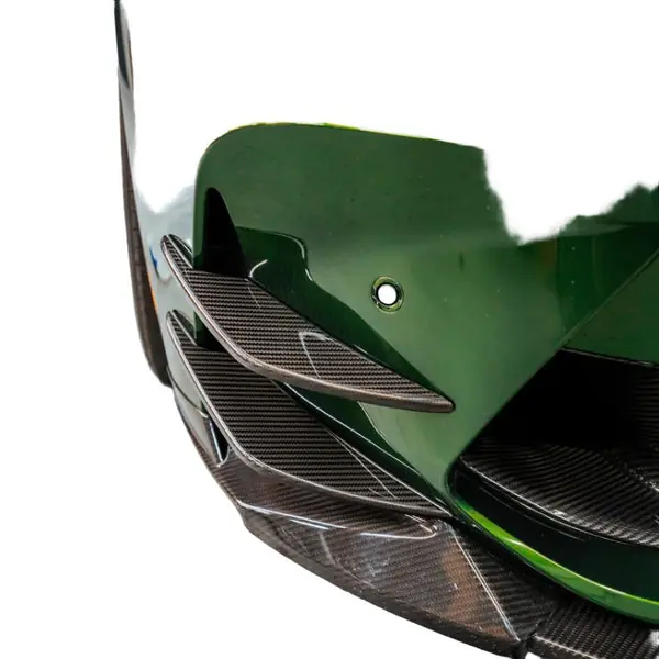 2021-Present BMW M3 M4 ACS Style Carbon Fiber Front Bumper Canards