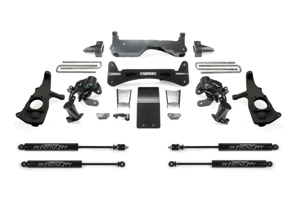 Fabtech 11-19 GM 2500HD/3500HD 2WD/4WD 6in RTS System - Component Box 1