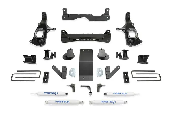 Fabtech 11-19 GM 2500HD/3500HD 2WD/4WD 4in System - Component Box 2