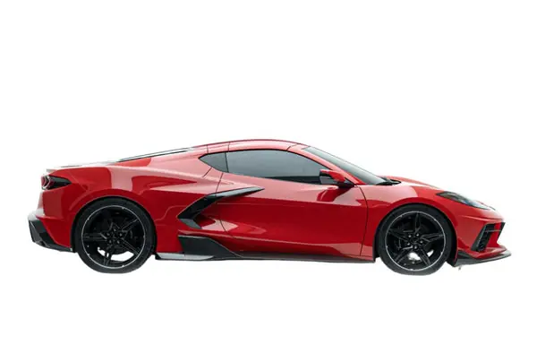 Chevrolet Corvette C8 Prepreg Carbon Fiber Side Skirts