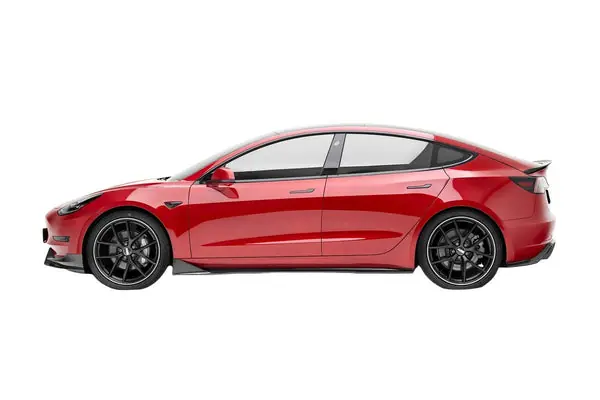 Tesla Model 3 Prepreg Carbon Fiber Side Skirts