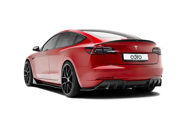 Tesla Model 3 Prepreg Carbon Fiber Rear Diffuser