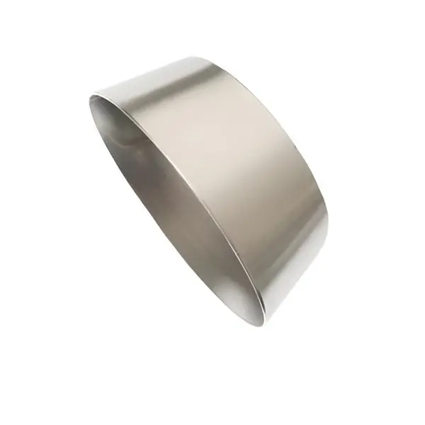 Ticon Industries 1-3/16in OAL 2.0in to 2.5in Titanium Transition Reducer Cone