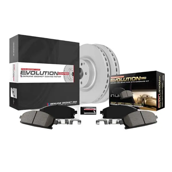 Power Stop 07-10 Ford Edge Rear Z17 Evolution Geomet Coated Brake Kit