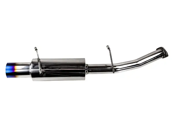 Turbo XS 02-07 WRX-STi Rear Muffler Assembly w/ Titanium Tip