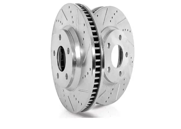 Power Stop 20-21 Jeep Gladiator Rear Evolution Drilled & Slotted Rotor - Pair
