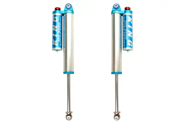 King Shocks 2011+ Chevrolet Silverado 2500/3500/HD Rear 2.5 Dia Piggyback Res Shock w/Adj (Pair)