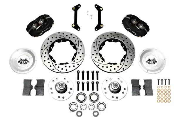 Wilwood Forged Dynalite Front Kit 11.00in Drilled 79-87 GM G Body