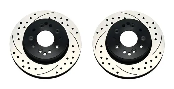 Wilwood Rotor Kit Rear-Drilled 65-82 Corvette C2/C3 (1Pc Rotors)