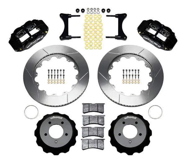 Wilwood Narrow Superlite 6R Front Hat Kit 14.00in 93-96 Mazda RX7