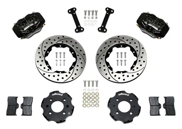 Wilwood Forged Dynalite Front Hat Kit 11.00in Drilled Integra/Civic w/Fac.240mm Rtr