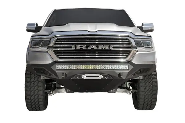 Addictive Desert Designs 19 Ram 1500 Stealth Fighter Front Bumper w/ Winch Mount & Sensor Cut Outs