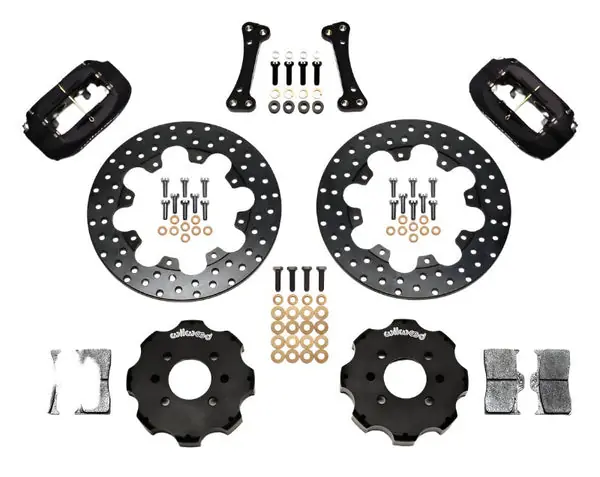 Wilwood Forged Dynalite Front Drag Kit Drilled Rotor Integra/Civic w/Fac.262mm Rtr