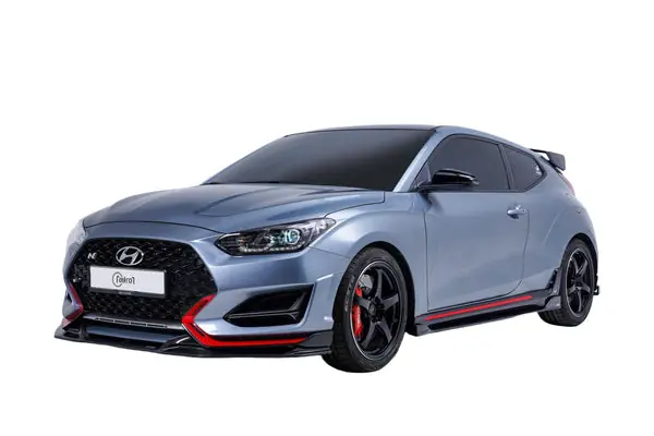 Hyundai Veloster N Carbon Fiber Side Skirts V2